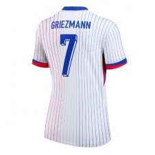 Frankrike Antoine Griezmann #7 Bortedrakt Kvinner EM 2024 Kortermet